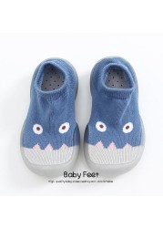 Baby Indoor Sock Shoes Kids Indoor Floor Anti-slip Slippers Outdoor Breathable Cotton Sock Shoes Baby Clothes Accessories