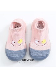 Baby Indoor Sock Shoes Kids Indoor Floor Anti-slip Slippers Outdoor Breathable Cotton Sock Shoes Baby Clothes Accessories