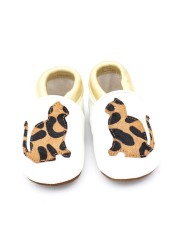 Unisex Infant Baby Shoes Toddler Toddler Baby Soft Soled Cowhide Bottom Skid-Proof Boys Girls Animal First Walkers 0-24 Month