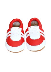 Unisex Infant Baby Shoes Toddler Toddler Baby Soft Soled Cowhide Bottom Skid-Proof Boys Girls Animal First Walkers 0-24 Month