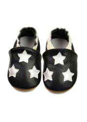 Unisex Infant Baby Shoes Toddler Toddler Baby Soft Soled Cowhide Bottom Skid-Proof Boys Girls Animal First Walkers 0-24 Month