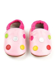 Unisex Infant Baby Shoes Toddler Toddler Baby Soft Soled Cowhide Bottom Skid-Proof Boys Girls Animal First Walkers 0-24 Month