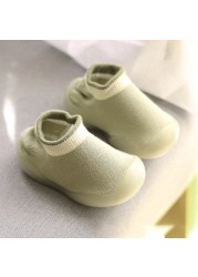 Baby Socks Shoes Infant Color Matching Cute Kids Boys Shoes Doll Soft Soled Baby Floor Socks Baby Girls First Walkers Shoes