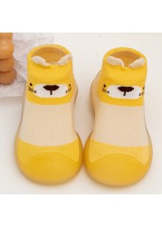 Baby Socks Shoes Infant Color Matching Cute Kids Boys Shoes Doll Soft Soled Baby Floor Socks Baby Girls First Walkers Shoes