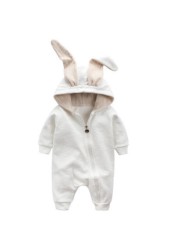 New Spring Autumn Baby Rompers Cute Cartoon Bunny Infant Girl Boy Jumpers Kids Clothes Baby Outfits