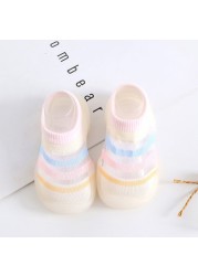 Children's Sock Shoes Summer Hollow Out Cartoon Anti-Skidding Baby Girl Outdoor Shoes Baby Boys Shoes First Walking Shoes 2022