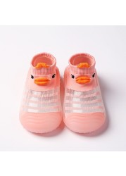 Children's Sock Shoes Summer Hollow Out Cartoon Anti-Skidding Baby Girl Outdoor Shoes Baby Boys Shoes First Walking Shoes 2022