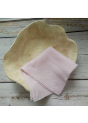 Newborn Photography Fleece Felt Wrap Petal Wrap Infant Baby Felted Fleece Square Blanket Basket Filler Stuffer Studio Photo Props