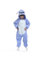 flannel unicorn for kids pajamas boys girls sleepwear children panda jumpsuit kids oneise for jumpsuit licorn