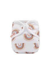 Rainbow Iris Rainbow Cloth Diaper Cover One Size Flat Fit All 3-15kg