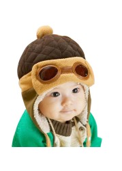 Baby Warm Toy Hats Winter Hats Toddler Boys Girls Pilot Hats Hooded Cap Winter Warm Hat Party Hats