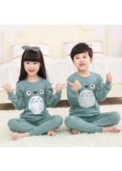 Boys Dinosaur Pajamas Children Sleepwear For 6 8 10 12 Years Kids Pajamas 100 Cotton Animal Cartoon Homewear Pajamas Suits