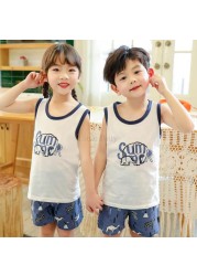 Boys Dinosaur Pajamas Children Sleepwear For 6 8 10 12 Years Kids Pajamas 100 Cotton Animal Cartoon Homewear Pajamas Suits