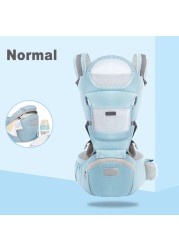 Baby Carrier for 0-48 Months Comfortable Baby Carrier for Newborn Baby Hipseat Seat Kangaroo Wrap Sling Hipseat Waist Stool Backpack