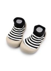 Newborn Baby Socks Shoes Boy Girl Dinosaur Baby First Walkers BeBe Cotton Comfort Soft Anti-Slip Prewalker Crib Infant Shoes