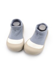 Newborn Baby Socks Shoes Boy Girl Dinosaur Baby First Walkers BeBe Cotton Comfort Soft Anti-Slip Prewalker Crib Infant Shoes