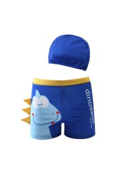 Children Swimming Trunks Cartoon Dinosaur Kids Swimwear For Boys Toddler Swimsuit Boy Shorts For Swimming Baby Bath Tub Set