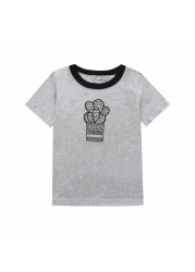 Summer Cartoon Baby Boys T-Shirt Baby Boys T-shirt Baby Boys Clothes Soft Cotton T-shirt 2-8 Years Kids Clothes