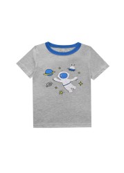 Summer Cartoon Baby Boys T-Shirt Baby Boys T-shirt Baby Boys Clothes Soft Cotton T-shirt 2-8 Years Kids Clothes