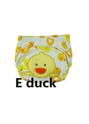 6pcs Baby Training Pants New Children Study Diaper Underwear Infant Learning Panties Newborn Cartoon Diaper Trx0001