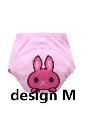 6pcs Baby Training Pants New Children Study Diaper Underwear Infant Learning Panties Newborn Cartoon Diaper Trx0001