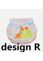 6pcs Baby Training Pants New Children Study Diaper Underwear Infant Learning Panties Newborn Cartoon Diaper Trx0001