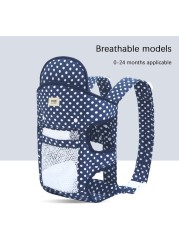 New Baby Carrier Double Shoulder Mesh Breathable Soft Multifunctional Mother Sling Wrap Baby Kangaroo Adjustable Safety Carrier