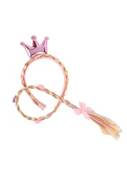 Girl Little Mermaid Party Accessories Necklace Ring Earring Bracelet Kids Toy Children Birthday Gift Elsa Headband