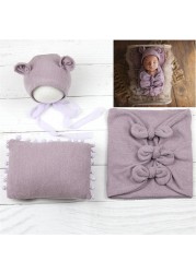 Baby Photography Props Newborn Photography Blanket Baby Photo Wrap Swaddling Photo Studio Shoot Accessories