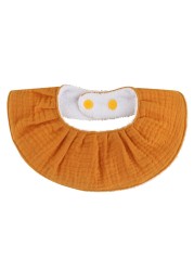 Baby Feeding Baby Bib Collar Decoration Saliva Towel Soft Cotton Scarf Burp Cloths For Newborn Baby Gifts