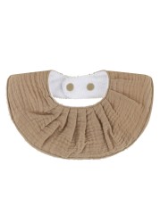 Baby Feeding Baby Bib Collar Decoration Saliva Towel Soft Cotton Scarf Burp Cloths For Newborn Baby Gifts