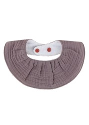 Baby Feeding Baby Bib Collar Decoration Saliva Towel Soft Cotton Scarf Burp Cloths For Newborn Baby Gifts