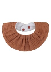 Baby Feeding Baby Bib Collar Decoration Saliva Towel Soft Cotton Scarf Burp Cloths For Newborn Baby Gifts