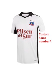 New 2022 soccer jerseys 23 colo colo home and away quality soccer jerseys men's + women's