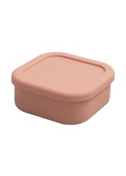 Baby Silicone Bowl Lunch Box Lunch Box With Lid Leakproof Soft Silicone Fresh Keeping Food Grade Silicone Material