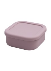 Baby Silicone Bowl Lunch Box Lunch Box With Lid Leakproof Soft Silicone Fresh Keeping Food Grade Silicone Material