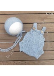 Newborn photography props, pants, hats, mohair woven props, newborn photography clothes