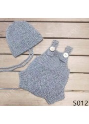 Newborn photography props, pants, hats, mohair woven props, newborn photography clothes