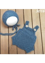 Newborn photography props, pants, hats, mohair woven props, newborn photography clothes