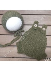 Newborn photography props, pants, hats, mohair woven props, newborn photography clothes