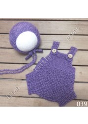 Newborn photography props, pants, hats, mohair woven props, newborn photography clothes