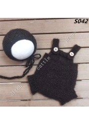 Newborn photography props, pants, hats, mohair woven props, newborn photography clothes