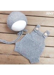 Newborn photography props, pants, hats, mohair woven props, newborn photography clothes