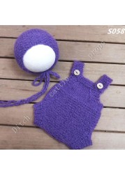 Newborn photography props, pants, hats, mohair woven props, newborn photography clothes