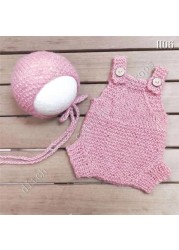 Newborn photography props, pants, hats, mohair woven props, newborn photography clothes