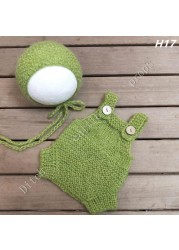 Newborn photography props, pants, hats, mohair woven props, newborn photography clothes