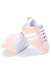 Fashion Baby Shoes Children White Sneakers For Girls Soft Flats Toddler Baby First Walkers Kids Sneakers Casual Infant Shoes