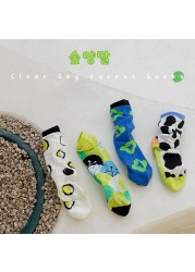 MILANCEL 2022 Summer Baby Socks Children Mesh Socks Girls Floral Socks Boys Socks