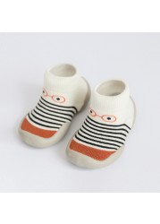 Baby Boy Girl Shoes Autumn Winter Spring Infant Nonslip Sock Baby Soft Rubber Sole Sock Toddler Shoes Anti-slip Floor Socks Shoes