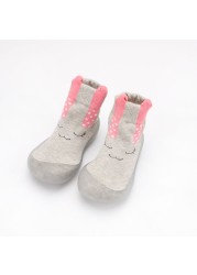 Baby Boy Girl Shoes Autumn Winter Spring Infant Nonslip Sock Baby Soft Rubber Sole Sock Toddler Shoes Anti-slip Floor Socks Shoes